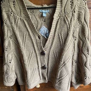 Tan sweater